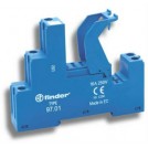 Soclu pt.relee 46.61 cu clema metalica